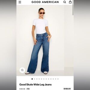 Good American Good Skate jeans